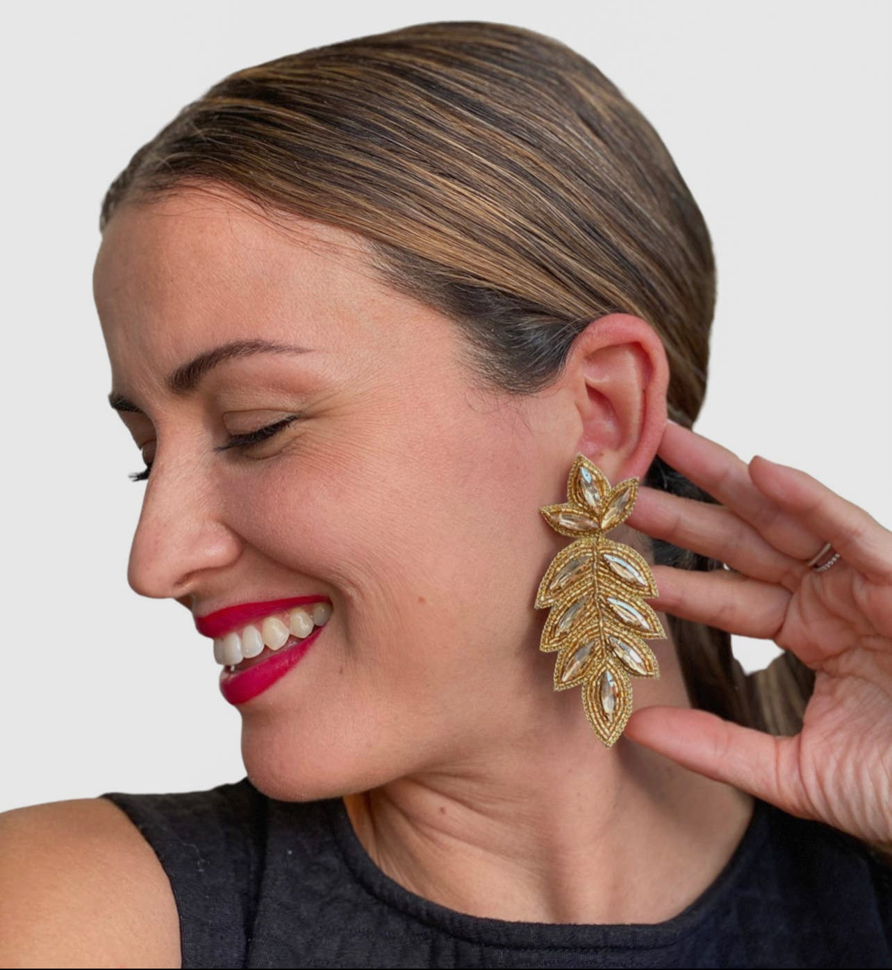 Lilly Earrings - Lux Gold