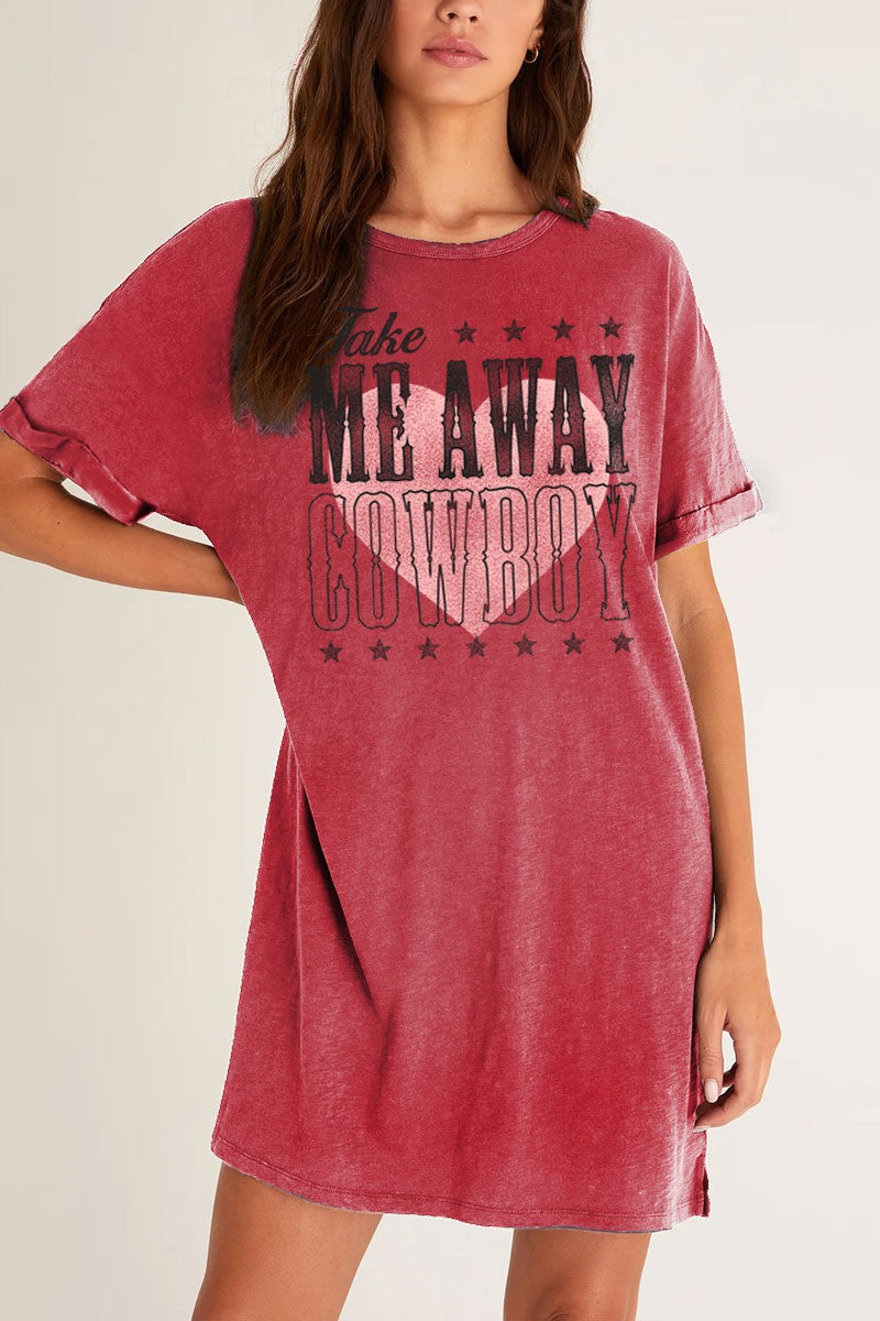 Take Me Away Cowboy dress