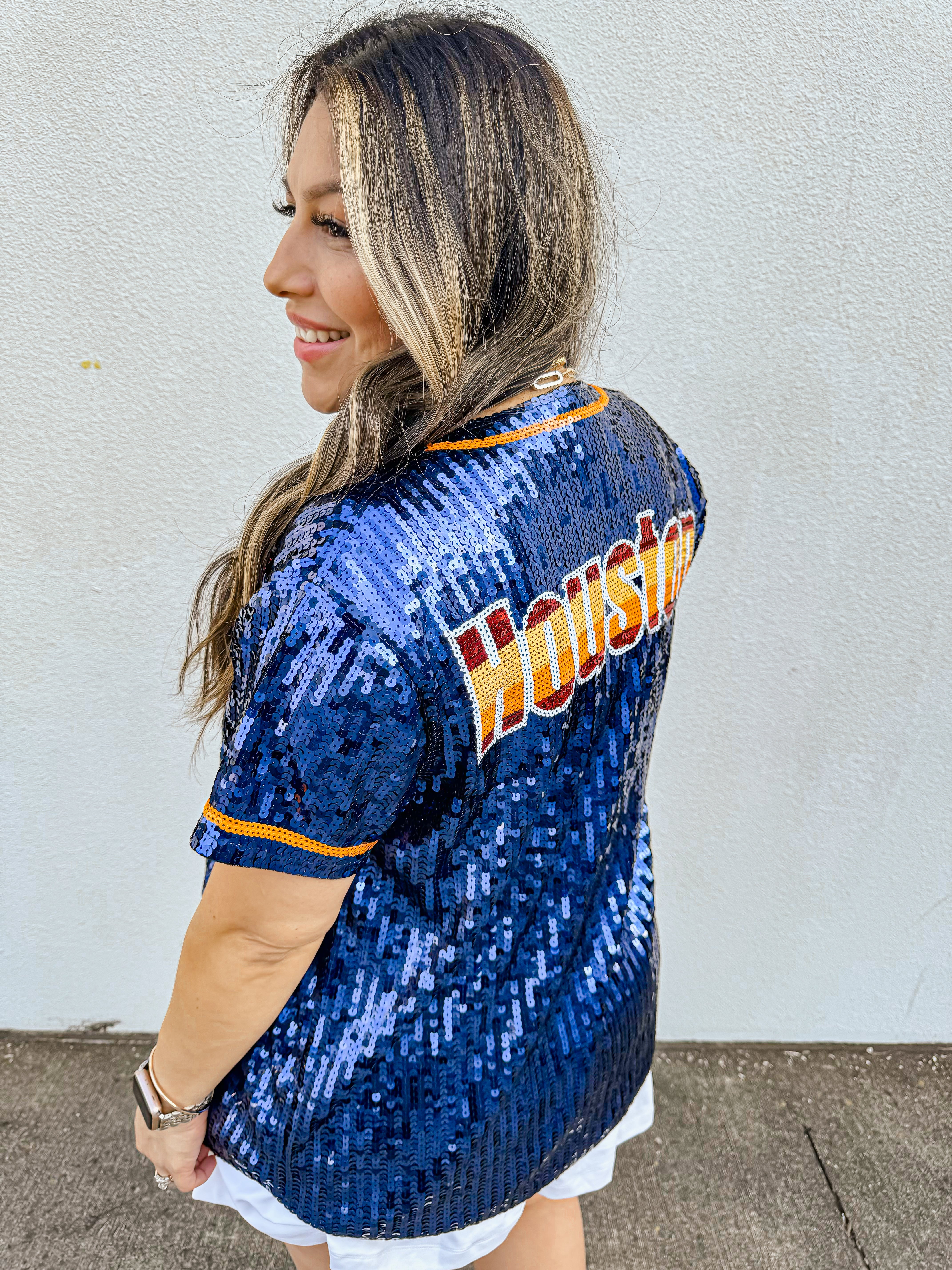 Houston Sequins Jersey