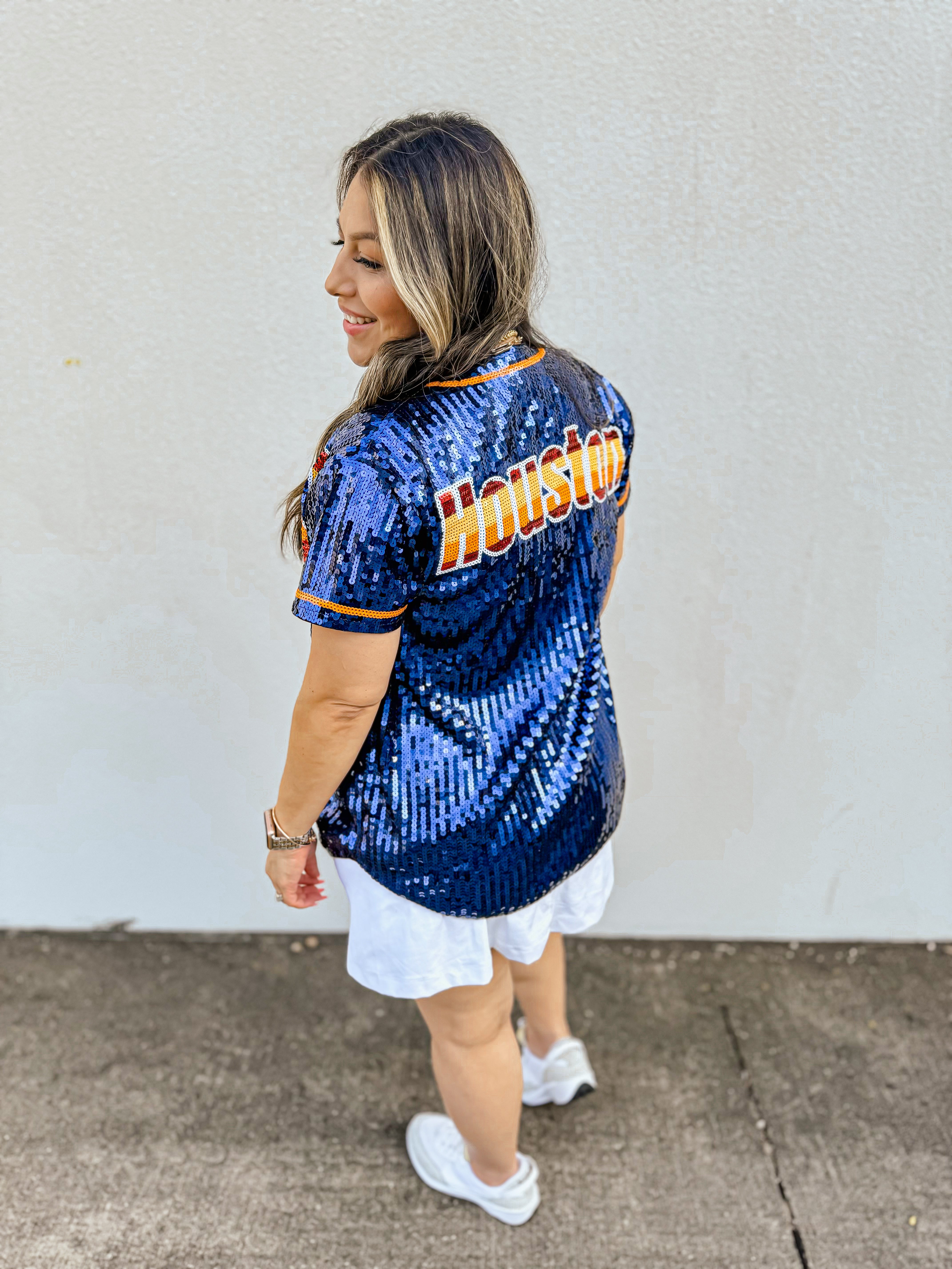 Houston Sequins Jersey