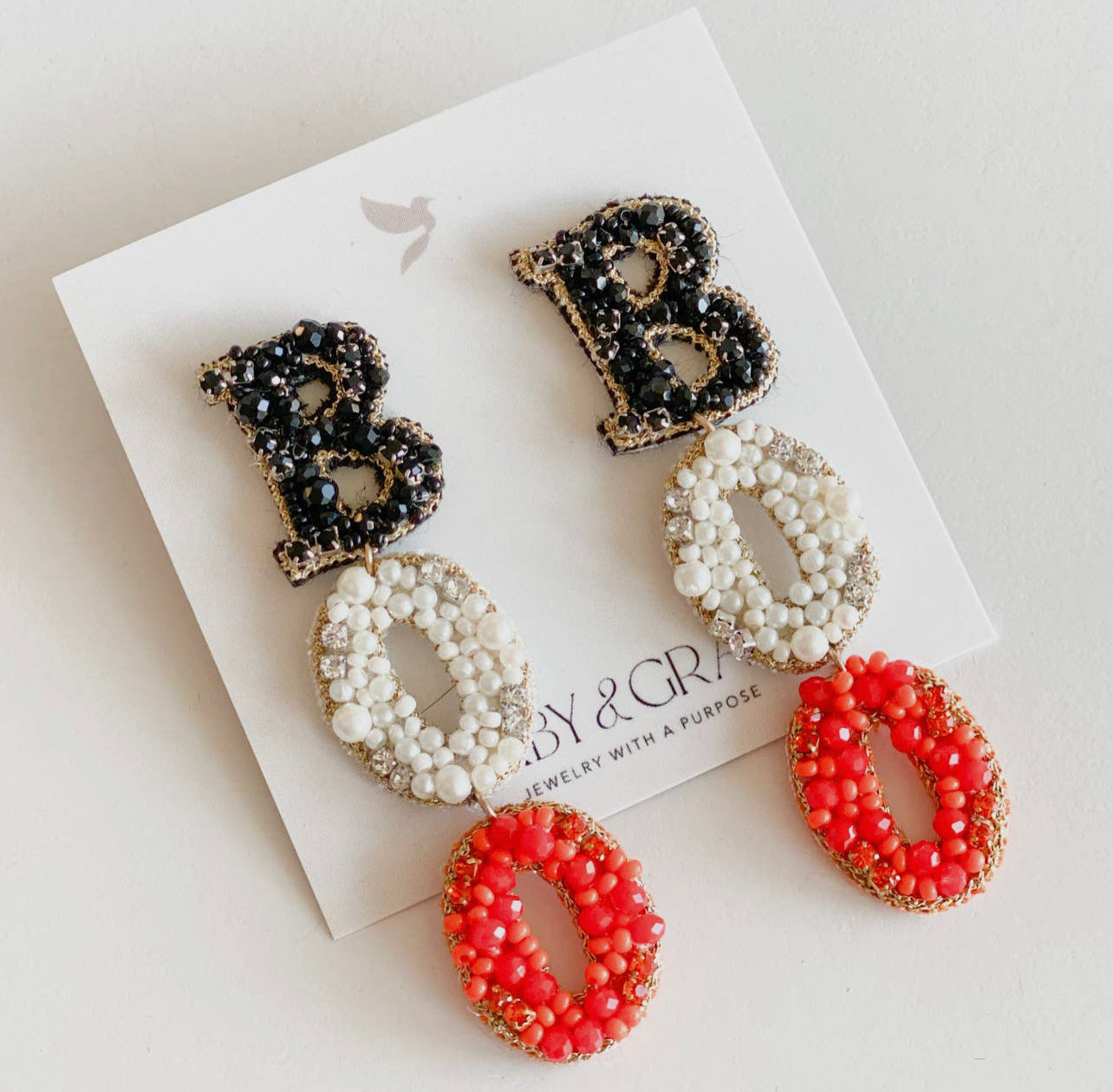 Halloween Boo Earrings