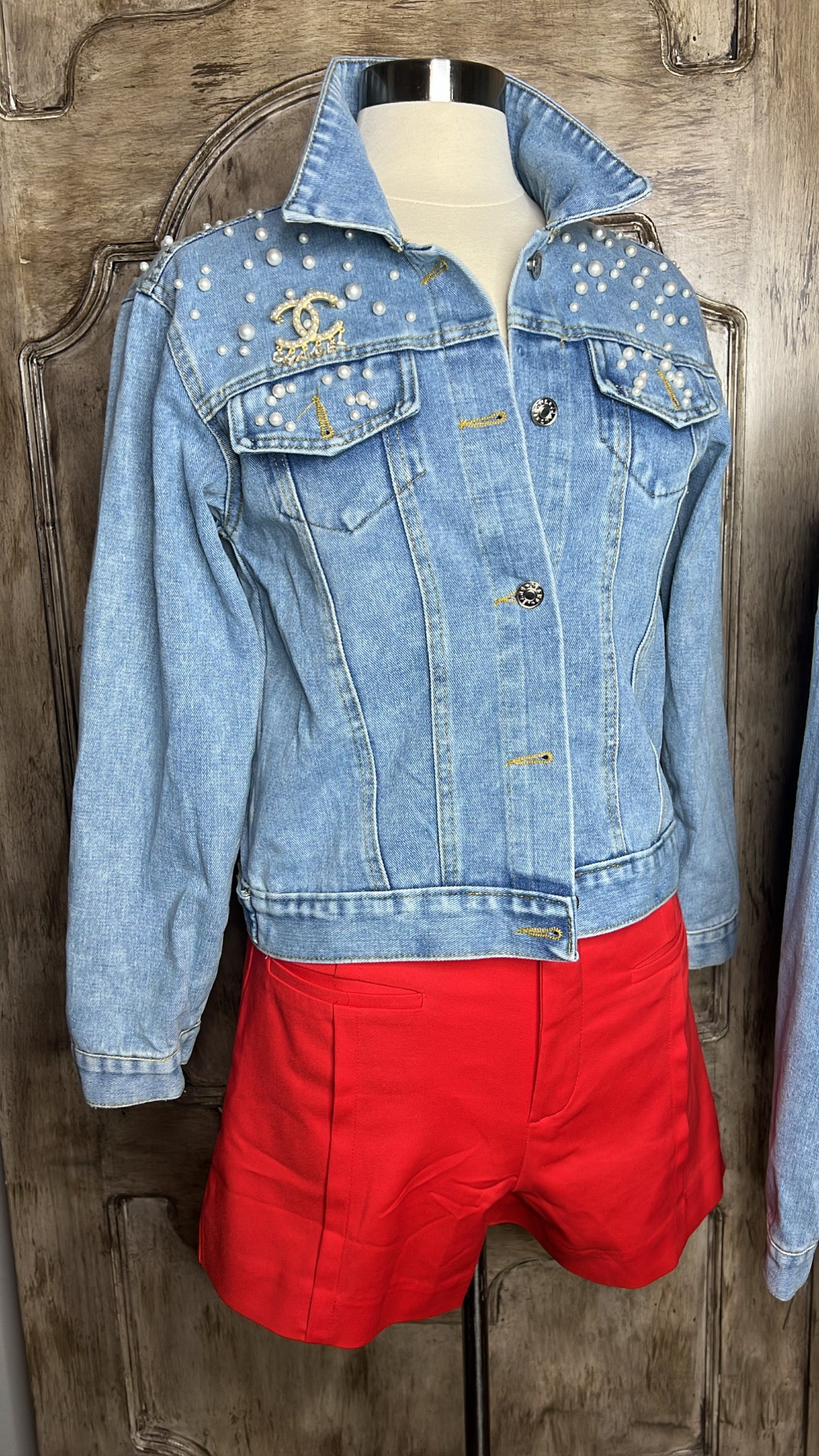 Pearl Denim Jacket