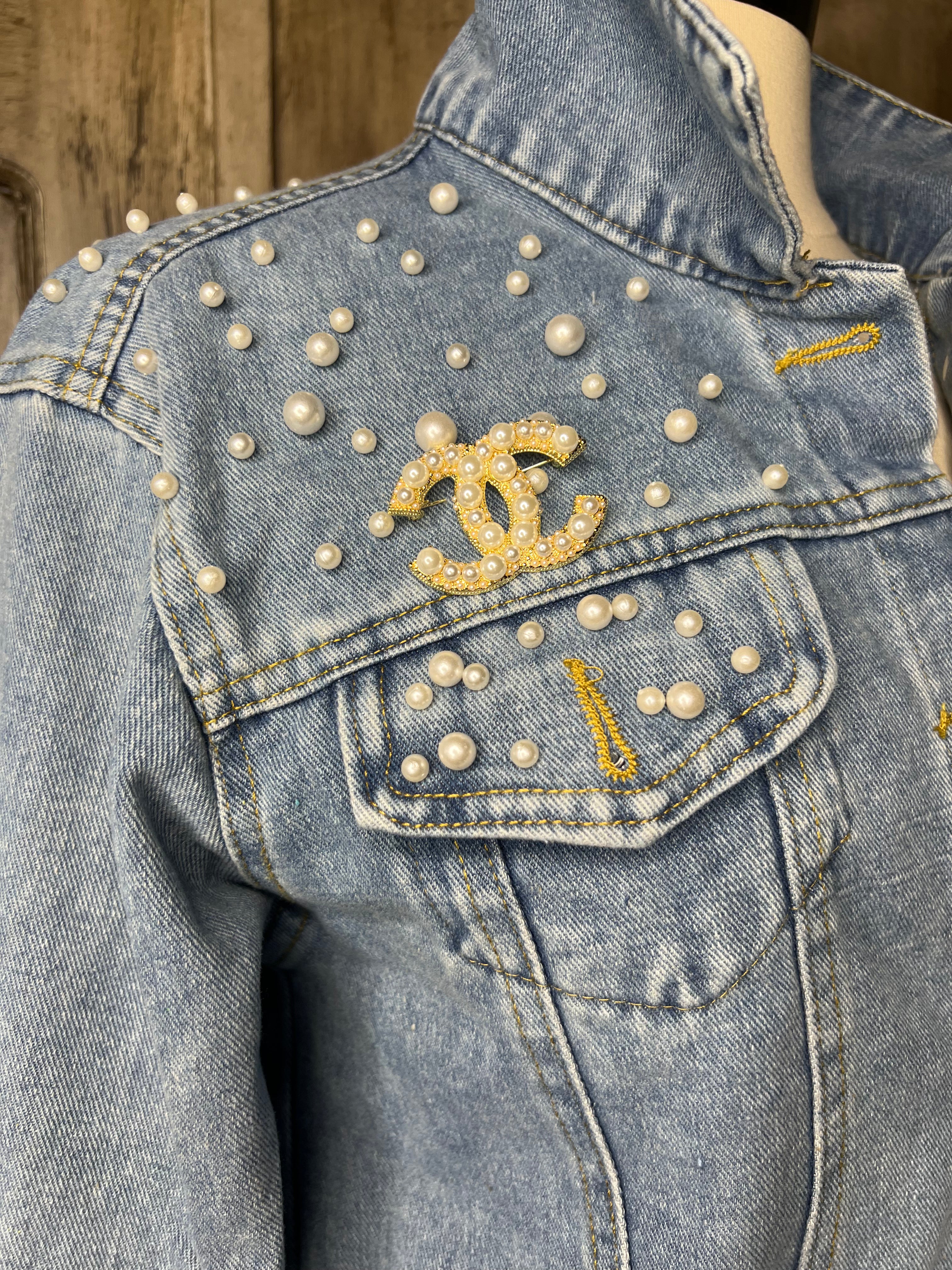 Pearl Denim Jacket