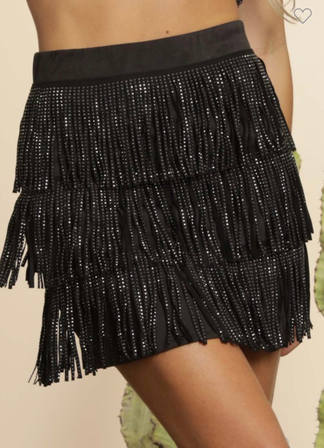 Fringe skirt